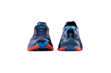 Image of La Sportiva Bushido III Road Running Shoes - Mens, Deep Sea/Cherry Tomato, 44.5, 56S-643322-44.5