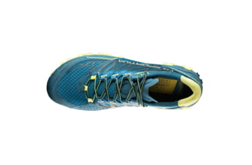 Image of La Sportiva Bushido Trail Running Shoe - Mens, Ocean/Sulphur, 46, 26K-606702-46
