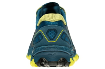 Image of La Sportiva Bushido Trail Running Shoe - Mens, Ocean/Sulphur, 46, 26K-606702-46