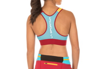 Image of La Sportiva Captive Top - Women's, Malibu Blue/Berry, Large K77-602303-L