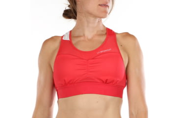 Image of La Sportiva Captive Top - Womens, Hibiscus Flamingo, Medium, K77-402403-M
