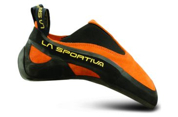 Image of La Sportiva Cobra Climbing Shoe - Men's-Orange-40