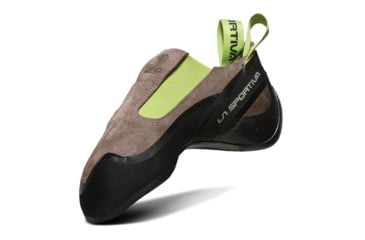 Image of La Sportiva Cobra Eco Climbing Shoes - Mens, Falcon Brown/Apple Green, 37.5, 20O-804705-37.5