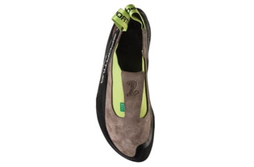 Image of La Sportiva Cobra Eco Climbing Shoes - Mens, Falcon Brown/Apple Green, 37.5, 20O-804705-37.5