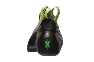 Image of La Sportiva Cobra Eco Climbing Shoes - Mens, Falcon Brown/Apple Green, 37.5, 20O-804705-37.5