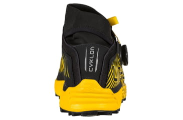 Image of La Sportiva Cyklon Running Shoes - Mens, Black/Yellow, 40.5, Medium, 46W-999100-40.5
