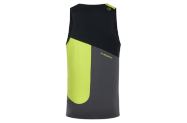 Image of La Sportiva Dude Tank - Mens, Carbon/Lime Punch, Large, N43-900729-L