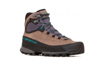 Image of La Sportiva Eclipse GTX Backpacking Shoes - Womens, Taupe/Emerald, 41.5, 27L-801608-41.5