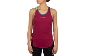 Image of La Sportiva Fiona Tank Top - Women's, Small, Red Plum, O41-502502-S