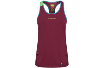 Image of La Sportiva Fiona Tank Top - Women's, Small, Red Plum, O41-502502-S