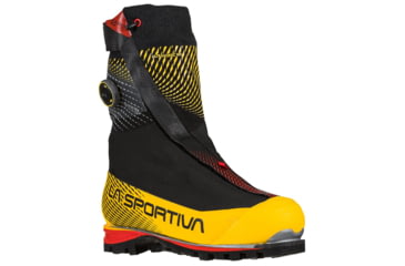 Image of La Sportiva G5 Evo Mountaineering Shoes - Mens, Black/Yellow, 40.5, Medium, 21V-999100-40.5