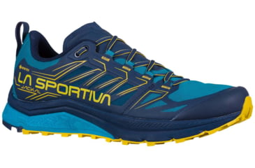 Image of La Sportiva Jackal GTX Running Shoes - Mens, Night Blue/Moss, 42.5, 46J-629723-42.5