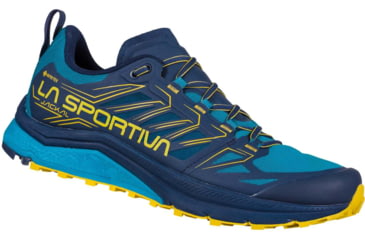 Image of La Sportiva Jackal GTX Running Shoes - Mens, Night Blue/Moss, 42.5, 46J-629723-42.5