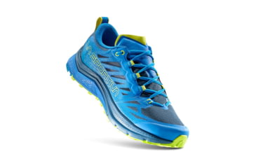 Image of La Sportiva Jackal II Running Shoes - Mens, Electric Blue/Lime Punch, 43.5, 56J-634729-43.5