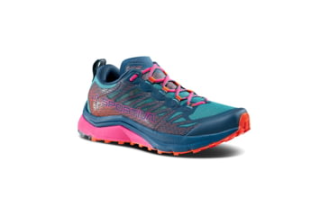 Image of La Sportiva Jackal II Running Shoes - Womens, Storm Blue/Lagoon, 41, 56K-639638-41