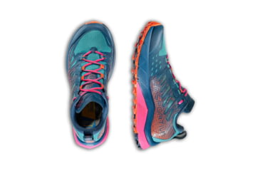 Image of La Sportiva Jackal II Running Shoes - Womens, Storm Blue/Lagoon, 41, 56K-639638-41