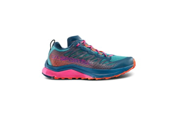 Image of La Sportiva Jackal II Running Shoes - Womens, Storm Blue/Lagoon, 41, 56K-639638-41