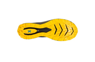 Image of La Sportiva Karacal Running Shoes - Mens, Black/Yellow, 45.5, Medium, 46U-999100-45.5