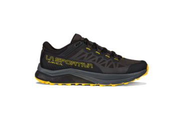 Image of La Sportiva Karacal Running Shoes - Mens, Black/Yellow, 45.5, Medium, 46U-999100-45.5