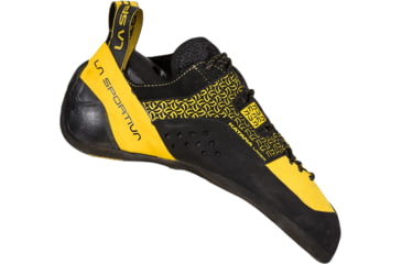 Image of La Sportiva Katana Lace Climbing Shoes - Mens, Yellow/Black, 45.5, ZFCS029-Y00K00-45.5