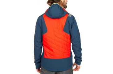 Image of La Sportiva Kopak Hoody - Mens, Poppy/Opal, Extra Large, L17-311618-XL