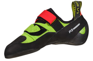 Image of La Sportiva Kubo Climbing Shoes - Mens, Goji/Neon, 40, 30H-314720-40