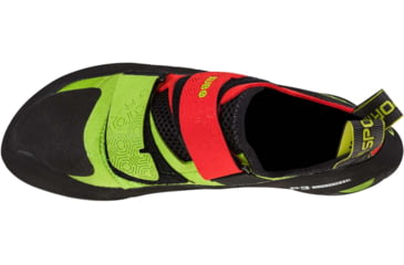 Image of La Sportiva Kubo Climbing Shoes - Mens, Goji/Neon, 40, 30H-314720-40