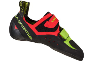 Image of USED La Sportiva Kubo Climbing Shoes - Men's, Goji/Neon, 43, Medium, 30H-314720-43, EDEMO1