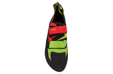Image of La Sportiva Kubo Climbing Shoes - Mens, Goji/Neon, 38.5, Medium, 30H-314720-38.5