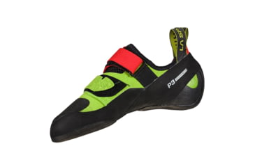Image of La Sportiva Kubo Climbing Shoes - Mens, Goji/Neon, 44, ZFCS024-R14E20-44