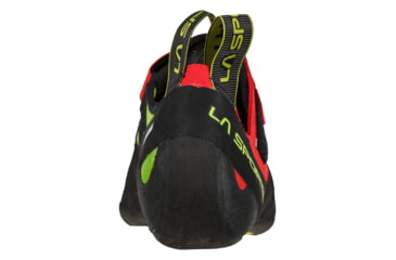 Image of La Sportiva Kubo Climbing Shoes - Men's, Goji/Neon, 44, ZFCS024-R14E20-44