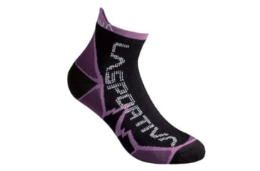Image of La Sportiva Long Distance Socks, Black/Plum, Large, 29S-999501-L