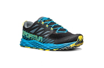 Image of La Sportiva Lycan - Mens, Black/ Tropic Blue, 46, 36K-999614-46