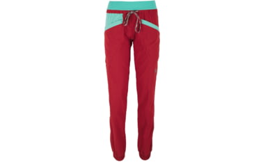 Image of La Sportiva Mantra Pant - Women's, Extra Small, 30in Inseam, Berry/Mint, I60-303609-XS