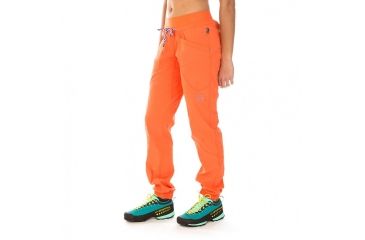 Image of La Sportiva Mantra Pant - Women's, Extra Small, 30in Inseam, Lily Orange, I60-203203-XS