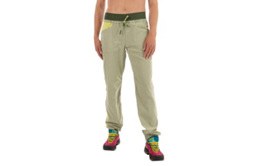 Image of La Sportiva Mantra Pant - Womens, Tea/Green Banana, Small, O62-730728-S
