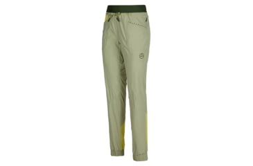 Image of La Sportiva Mantra Pant - Womens, Tea/Green Banana, Small, O62-730728-S