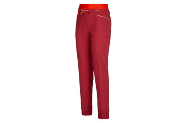 Image of La Sportiva Mantra Pant - Womens, Velvet/Cherry Tomato, Small, O62-323322-S