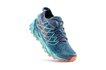 Image of La Sportiva Mutant Running Shoes - Womens, Storm Blue/Cherry Tomato, 41, 56G-639322-41