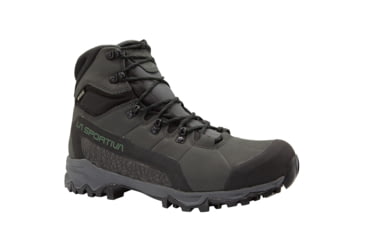 Image of La Sportiva Nucleo High II GTX Hiking Shoes - Mens, Carbon/Forest, 41.5, 44J-900711-41.5
