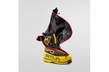 Image of La Sportiva Olympus Cube S Mountaineering Shoes - Mens, Yellow/Black, 41, 21W-100999-41