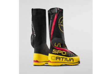 Image of La Sportiva Olympus Cube S Mountaineering Shoes - Mens, Yellow/Black, 41, 21W-100999-41