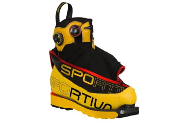 Image of La Sportiva Olympusons Cube Mountaineering Shoes - Mens, Yellow/Black, 49, Medium, 21F-100999-49