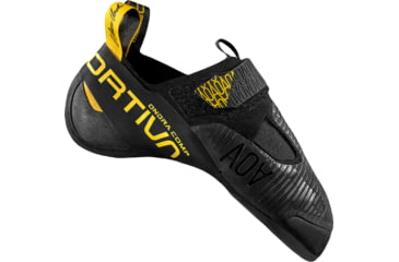 Image of La Sportiva Ondra Comp Climbing Shoes - Mens, Black/Yellow, 37.5, 40S-999100-37.5