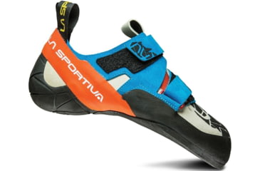 Image of La Sportiva Otaki Climbing Shoes - Men's, Blue/Flame, 43, ZFCS003-B00R04-43