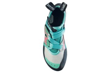 Image of La Sportiva Oxygym Climbing Shoe - Womens, Mint/Coral, 36.5, 10O-609301-36.5
