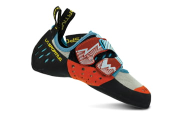 Image of Oxygym Climbing Shoe - Womens-White/Coral-38