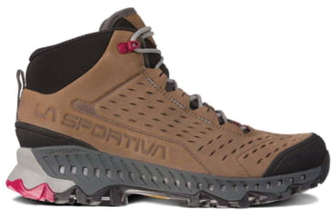Image of La Sportiva Pyramid GTX Hiking Shoes - Women's, Taupe/Beet, 37.5, Medium, 24I-801310-37.5