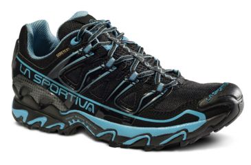 Image of La Sportiva Raptor GTX Running Shoe - Women's-Black/Ocean-36