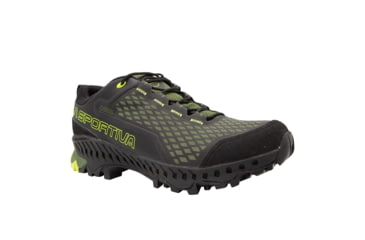Image of La Sportiva Spire GTX Hiking Shoes - Men's, Black/Neon, 45.5, ZFHS094-K00E20-45.5